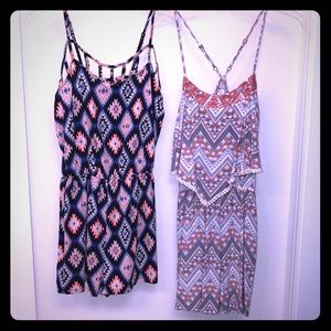 BUNDLE! Two Xhilaration Rompers